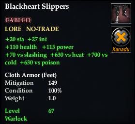 Blackheart Slippers