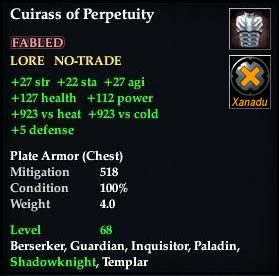 Cuirass of Perpetuity