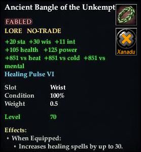 Ancient Bangle of the Unkempt