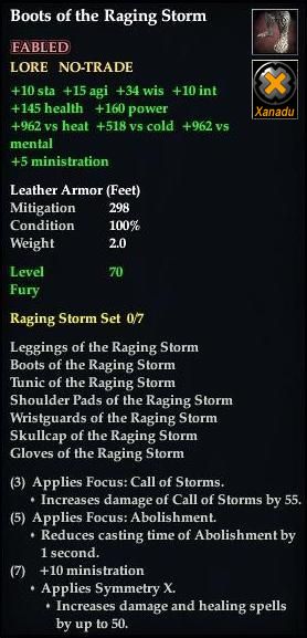 Boots of the Raging Storm