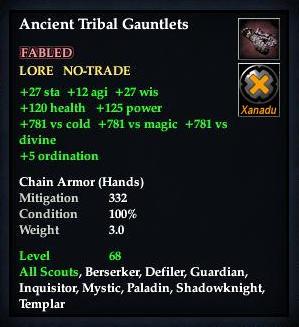 Ancient Tribal Gauntlets