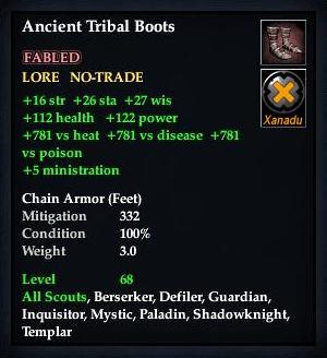 Ancient Tribal Boots