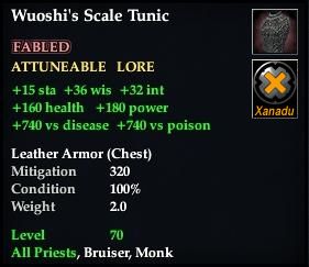 Wuoshi's Scale Tunic