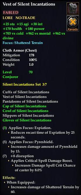 Vest of Silent Incantations