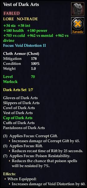 Vest of Dark Arts