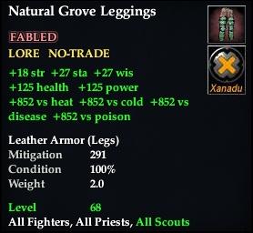 Natural Grove Leggings