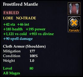 Frostfired Mantle