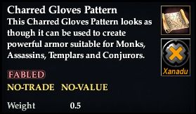 Charred Gloves Pattern