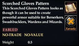 Scorched Gloves Pattern