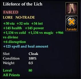Lifeforce of the Lich