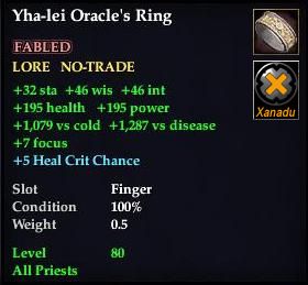 Yha-lei Oracle's Ring