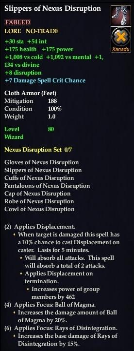 Slippers of Nexus Disruption