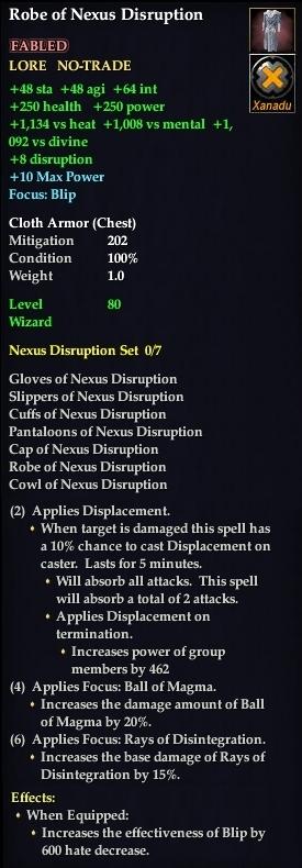 Robe of Nexus Disruption