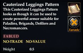 Cauterized Leggings Pattern