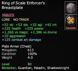 Ring of Scale Enforcer's Breastplate