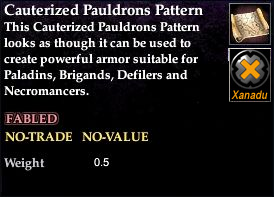 Cauterized Pauldrons Pattern