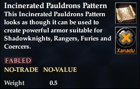Incinerated Pauldrons Pattern
