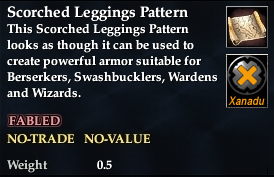 Scorched Leggings Pattern