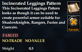 Incinerated Leggings Pattern