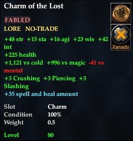 Charm of the Lost