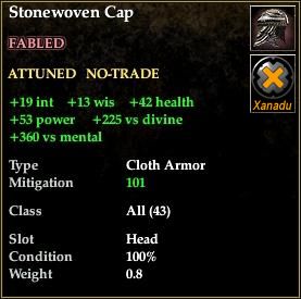 Stonewoven Cap