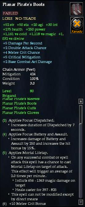 Planar Pirate's Boots