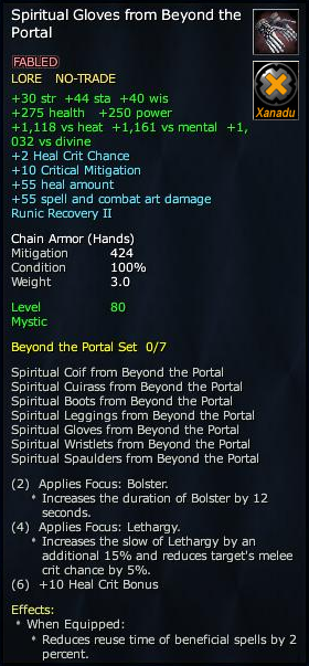 Spiritual Gloves from Beyond the Portal