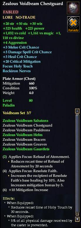 Zealous Voidbeam Chestguard