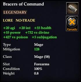 Bracers of Command