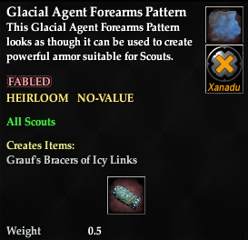 Glacial Agent Forearms Pattern