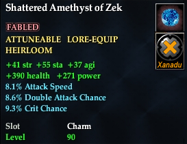 Shattered Amethyst of Zek