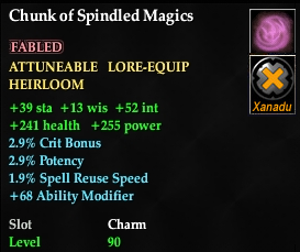 Chunk of Spindled Magics