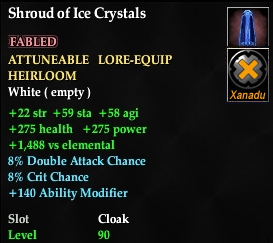 Shroud of Ice Crystals