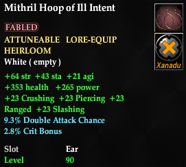 Mithril Hoop of Ill Intent