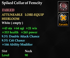Spiked Collar of Ferocity