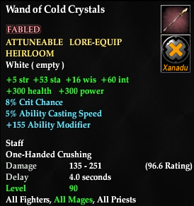 Wand of Cold Crystals