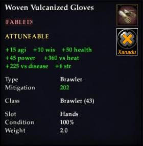 Woven Vulcanized Gloves