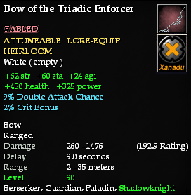 Bow of the Triadic Enforcer
