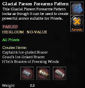Glacial Parson Forearms Pattern