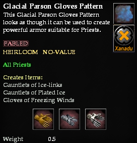 Glacial Parson Gloves Pattern