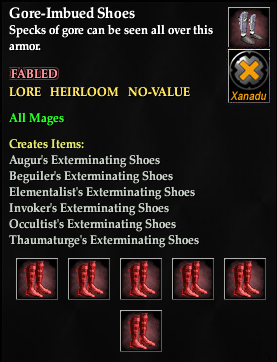 Gore-Imbued Shoes