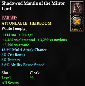 Shadowed Mantle of the Mirror Lord