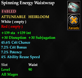 Spinning Energy Waistwrap