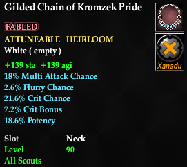 Gilded Chain of Kromzek Pride