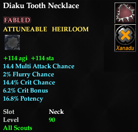 Diaku Tooth Necklace