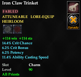 Iron Claw Trinket
