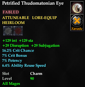Petrified Thudomatonian Eye