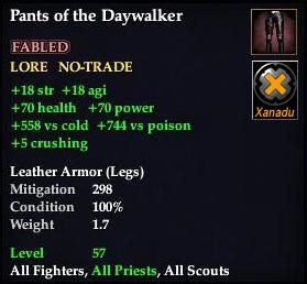 Pants of the Daywalker