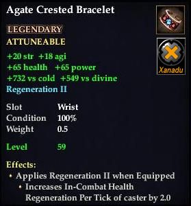 Agate Crested Bracelet