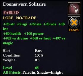 Doomsworn Solitaire